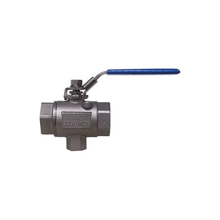 Bonomi North America 1/4in STAINLESS STEEL SAFETY EXHAUST BALL VALVE 511SL-1/4